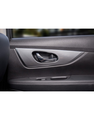 NISSAN X-TRAIL III T32 2014-2020 SATINATE RIVESTIMENTI MANIGLIE INTERNI (Cod. AP-31677_A4x4)