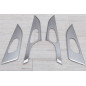 NISSAN X-TRAIL III T32 2014-2020 SATINATE RIVESTIMENTI MANIGLIE INTERNI (Cod. AP-31677_A4x4)