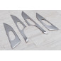 NISSAN X-TRAIL III T32 2014-2020 SATINATE RIVESTIMENTI MANIGLIE INTERNI (Cod. AP-31677_A4x4)