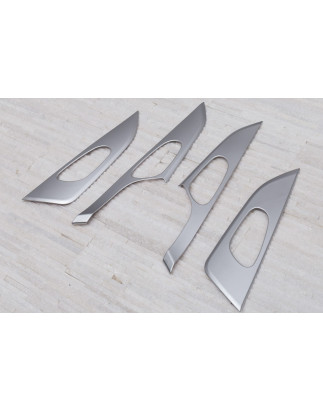 NISSAN X-TRAIL III T32 2014-2020 SATINATE RIVESTIMENTI MANIGLIE INTERNI (Cod. AP-31677_A4x4)