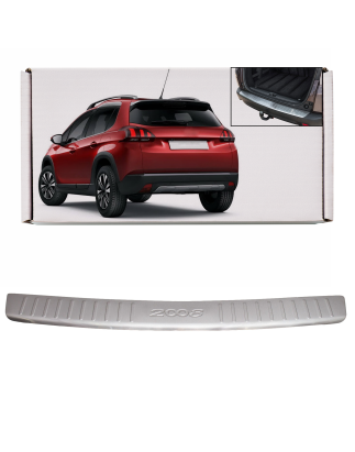 PEUGEOT 2008 E A94 2013-2019 PROTETTIVA MODANATURA PER PARAURTI POSTERIORE (Cod. AP-31686_A4x4)