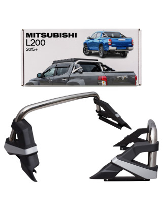 MITSUBISHI L200 2015+ ROLL BAR CASSONE OEM (Cod. AP-31719_A4x4)