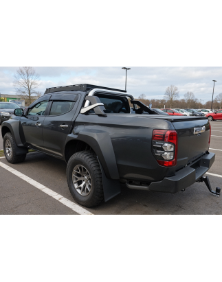 MITSUBISHI L200 2015+ ROLL BAR CASSONE OEM (Cod. AP-31719_A4x4)