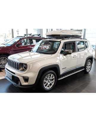 JEEP RENEGADE E BU 2015+ PEDANE LATERALI SOTTOPORTA (Cod. AP-31726_A4x4)