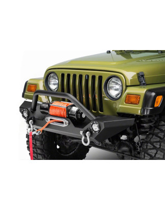 JEEP WRANGLER YJ/TJ 1987-2006 PARAURTI ANTERIORE CON LED ASPEN 510034 (Cod. AP-31799_A4x4)