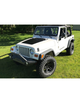 JEEP WRANGLER YJ/TJ 1987-2006 PARAURTI ANTERIORE CON LED ASPEN 510034 (Cod. AP-31799_A4x4)
