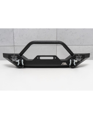 JEEP WRANGLER YJ/TJ 1987-2006 PARAURTI ANTERIORE CON LED ASPEN 510034 (Cod. AP-31799_A4x4)