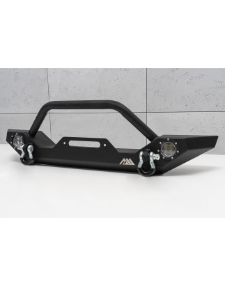 JEEP WRANGLER YJ/TJ 1987-2006 PARAURTI ANTERIORE CON LED ASPEN 510034 (Cod. AP-31799_A4x4)