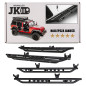 JEEP WRANGLER JK 2007-2018 4 PORTE ROLL BAR LATERALI RAPTOR (Cod. AP-31800_A4x4)