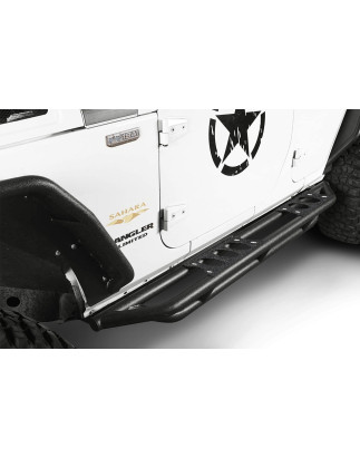 JEEP WRANGLER JK 2007-2018 4 PORTE ROLL BAR LATERALI RAPTOR (Cod. AP-31800_A4x4)