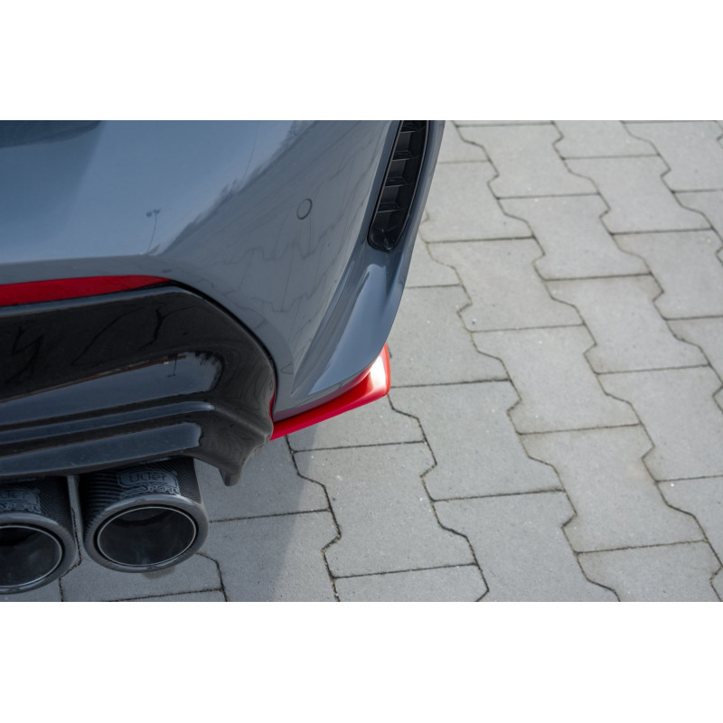 Splitters posteriori laterali V.2 for BMW 1 F40 M-Pack (Cod. M-BM-1-40-MPACK-RSD3RED)