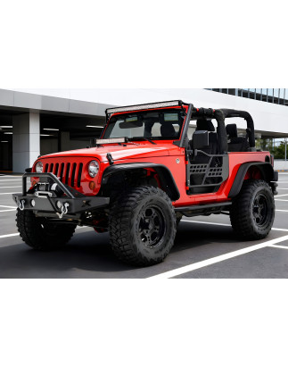JEEP WRANGLER JK 2 PORTE 2007-2018 ROLL BAR LATERALI RAPTOR 51-0346 (Cod. AP-31801_A4x4)