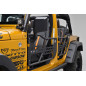 JEEP WRANGLER JK 4 PORTE 2007-2018 PORTE TUBOLARI SAFARI CON SPECCHIETTO (Cod. AP-31802_A4x4)