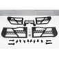 JEEP WRANGLER JK 4 PORTE 2007-2018 PORTE TUBOLARI SAFARI CON SPECCHIETTO (Cod. AP-31802_A4x4)
