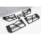 JEEP WRANGLER JK 4 PORTE 2007-2018 PORTE TUBOLARI SAFARI CON SPECCHIETTO (Cod. AP-31802_A4x4)