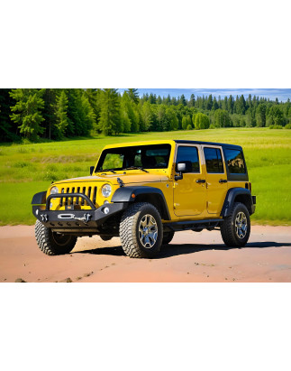 JEEP WRANGLER JK 2007-2018 PARAURTI ANTERIORE R8 ALASKA 510360 (Cod. AP-31803_A4x4)