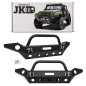 JEEP WRANGLER JK 2007-2018 PARAURTI ANTERIORE R8 ALASKA 510360 (Cod. AP-31803_A4x4)