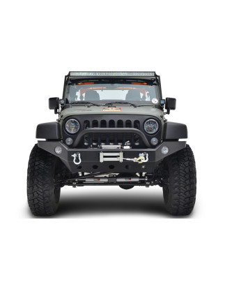 JEEP WRANGLER JK 2007-2018 PARAURTI ANTERIORE R8 ALASKA 510360 (Cod. AP-31803_A4x4)