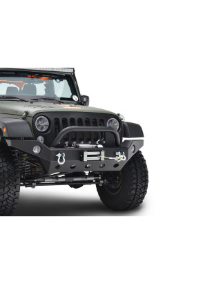 JEEP WRANGLER JK 2007-2018 PARAURTI ANTERIORE R8 ALASKA 510360 (Cod. AP-31803_A4x4)