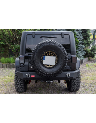 JEEP WRANGLER JK 2007-2018 PARAURTI POSTERIORE R8 ALASKA PARAMOUNT 51-0363 (Cod. AP-31804_A4x4)