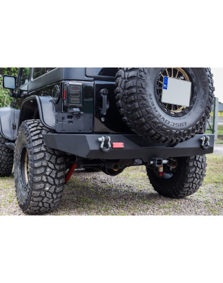 JEEP WRANGLER JK 2007-2018 PARAURTI POSTERIORE R8 ALASKA PARAMOUNT 51-0363 (Cod. AP-31804_A4x4)