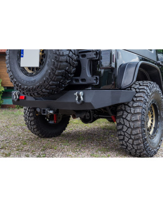 JEEP WRANGLER JK 2007-2018 PARAURTI POSTERIORE R8 ALASKA PARAMOUNT 51-0363 (Cod. AP-31804_A4x4)