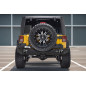 JEEP WRANGLER JK 2007-2018 PARAURTI POSTERIORE LARGO PARAMOUNT PREMIUM CON SUPPORTO RUOTA (Cod. AP-3