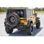 JEEP WRANGLER JK 2007-2018 PARAURTI POSTERIORE LARGO PARAMOUNT PREMIUM CON SUPPORTO RUOTA (Cod. AP-3