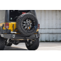 JEEP WRANGLER JK 2007-2018 PARAURTI POSTERIORE LARGO PARAMOUNT PREMIUM CON SUPPORTO RUOTA (Cod. AP-3