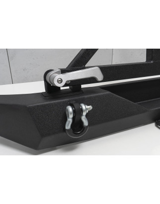 JEEP WRANGLER JK 2007-2018 PARAURTI POSTERIORE LARGO PARAMOUNT PREMIUM CON SUPPORTO RUOTA (Cod. AP-3