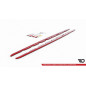 Diffusori minigonne V.2 for BMW 1 M-Pack /  M135i / 128ti (Cod. M-BM-1-40-MPACK-SD2RED)