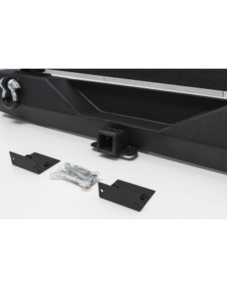 JEEP WRANGLER JK 2007-2018 PARAURTI POSTERIORE LARGO PARAMOUNT PREMIUM CON SUPPORTO RUOTA (Cod. AP-3