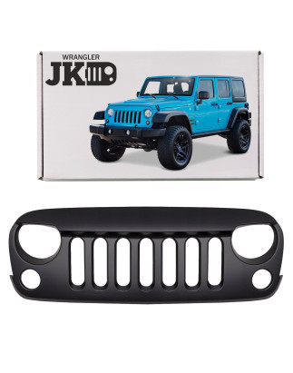 JEEP WRANGLER JK 2007-2018 MASCHERINA ANTERIORE MODELLO MONSTER (Cod. AP-31809_A4x4)