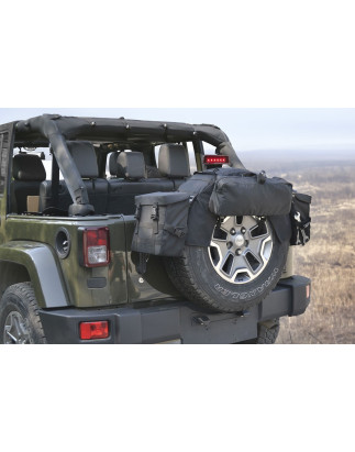JEEP WRANGLER JK 2007-2018 TERZO STOP PER RUOTA DI SCORTA (Cod. AP-31811_A4x4)