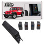 JEEP WRANGLER JK 2007-2018 PANNELLO INTERRUTTORI MONTANTE LATO GUIDA (Cod. AP-22F0-5782D_A4x4)