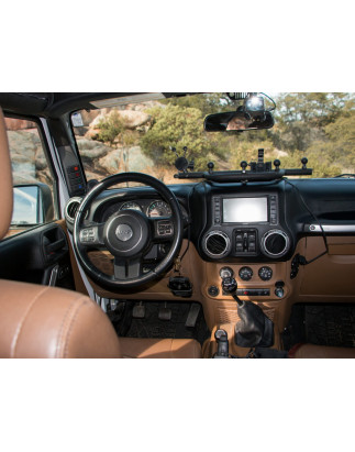 JEEP WRANGLER JK 2007-2018 PANNELLO INTERRUTTORI MONTANTE LATO GUIDA (Cod. AP-22F0-5782D_A4x4)