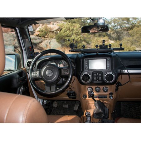 JEEP WRANGLER JK 2007-2018 PANNELLO INTERRUTTORI MONTANTE LATO GUIDA (Cod. AP-22F0-5782D_A4x4)