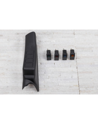 JEEP WRANGLER JK 2007-2018 PANNELLO INTERRUTTORI MONTANTE LATO GUIDA (Cod. AP-22F0-5782D_A4x4)