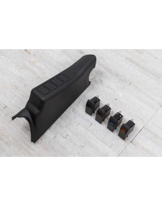 JEEP WRANGLER JK 2007-2018 PANNELLO INTERRUTTORI MONTANTE LATO GUIDA (Cod. AP-22F0-5782D_A4x4)