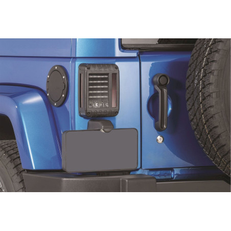 JEEP WRANGLER JK 2007-2018 BLACK LIGHT FANALI POSTERIORI LED (Cod. AP-31817_A4x4)