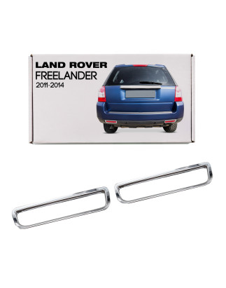 LAND ROVER FREELANDER II 2011-2014 CROMATI CORNICI FENDINEBBIA POSTERIORI (Cod. AP-31850_A4x4)