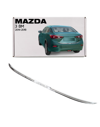 MAZDA 3 III BM 2014-2018 berlina INFERIORE MODANATURA PORTELLONE BAGAGLIAIO (Cod. AP-31859_A4x4)