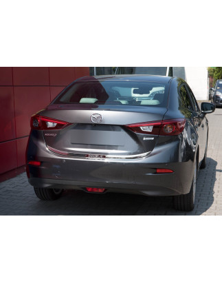 MAZDA 3 III BM 2014-2018 berlina INFERIORE MODANATURA PORTELLONE BAGAGLIAIO (Cod. AP-31859_A4x4)