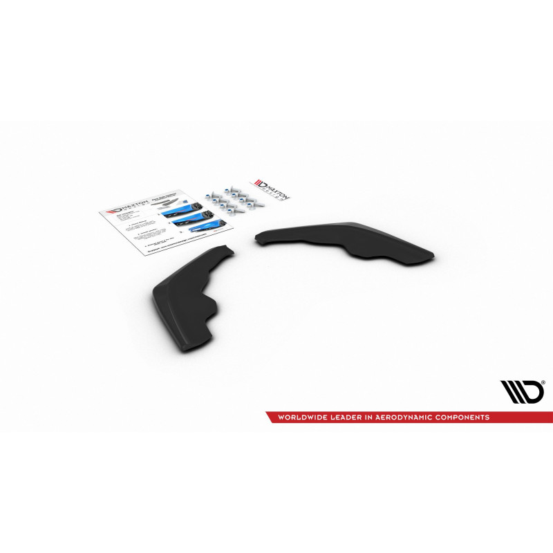 Splitters posteriori laterali V.2 for BMW 1 F40 M-Pack (Cod. M-BM-1-40-MPACK-RSD3G)