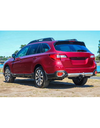 SUBARU OUTBACK V BS 2014-2020 CROMATI RIVESTIMENTI FANALI PARAURTI POSTERIORE (Cod. AP-31868_A4x4)