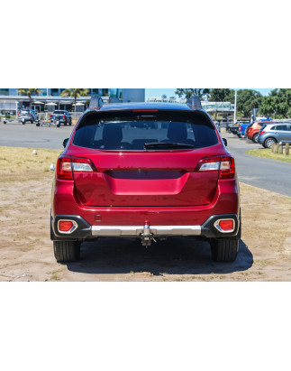 SUBARU OUTBACK V BS 2014-2020 CROMATI RIVESTIMENTI FANALI PARAURTI POSTERIORE (Cod. AP-31868_A4x4)