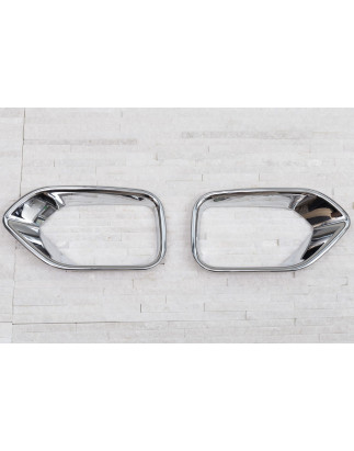SUBARU OUTBACK V BS 2014-2020 CROMATI RIVESTIMENTI FANALI PARAURTI POSTERIORE (Cod. AP-31868_A4x4)
