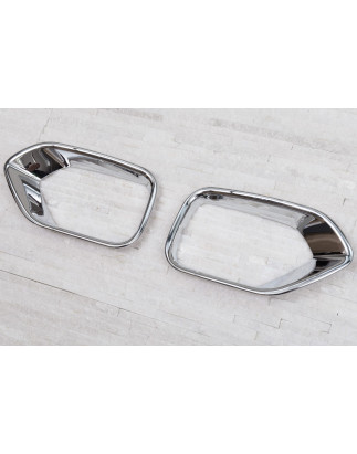 SUBARU OUTBACK V BS 2014-2020 CROMATI RIVESTIMENTI FANALI PARAURTI POSTERIORE (Cod. AP-31868_A4x4)