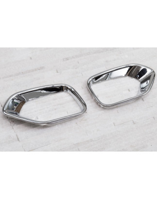 SUBARU OUTBACK V BS 2014-2020 CROMATI RIVESTIMENTI FANALI PARAURTI POSTERIORE (Cod. AP-31868_A4x4)
