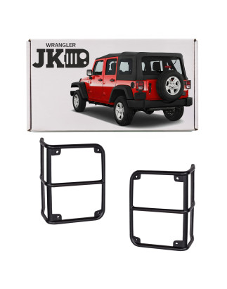 JEEP WRANGLER JK 2007-2018 RIVESTIMENTI PROTETTIVI FANALI POSTERIORI (Cod. AP-32077_A4x4)